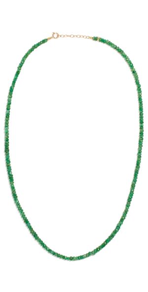 JIA JIA May Emerald Beaded Necklace Emerald One Size