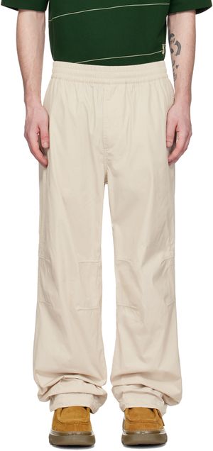 Burberry Beige Oversized Trousers