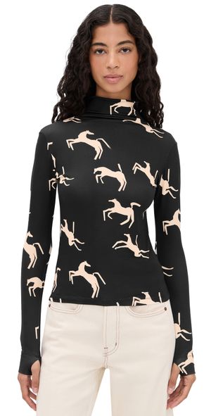 Carolina K Sur Top Black Cream XXXL