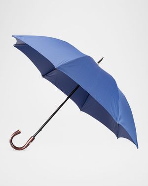 Men's Herringbone Umbrella w/ Chestnut Handle