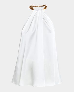 Chain Halterneck Top