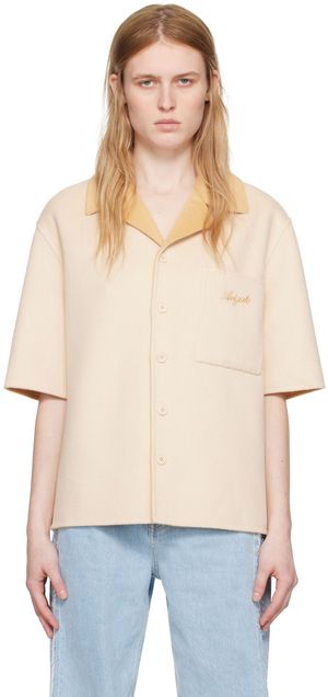 Axel Arigato Beige & Yellow Holiday Shirt