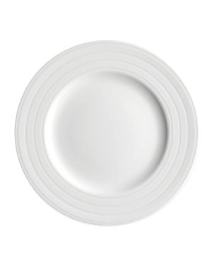 Cambridge Stripe Rimmed Salad Plates, Set of 4