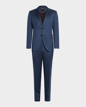 Men's Couture Wool Twill Suit
