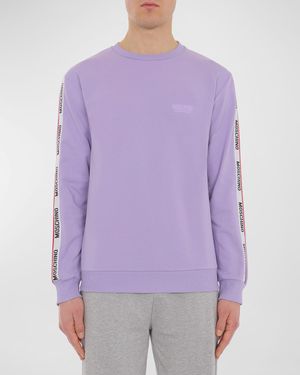 Men's Logo-Tape Sweatshirt