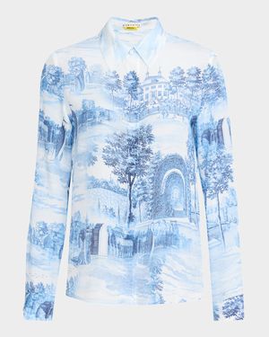 Willa Chateau Placket Top