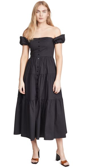 STAUD Elio Dress Black 12