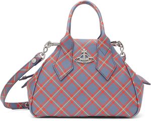 Vivienne Westwood Blue & Orange Small Yasmine Bag