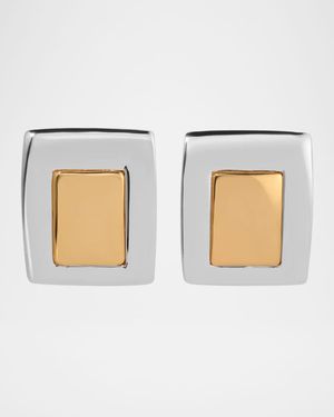 Plate Statement Earrings