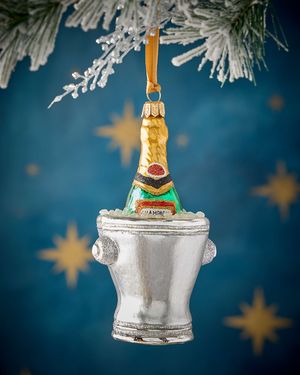 Champagne Bucket 2025 Christmas Ornament