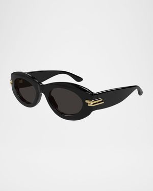 Round Acetate Sunglasses