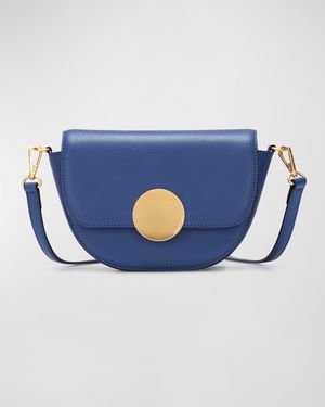 Lottie Saddle Leather Crossbody Bag