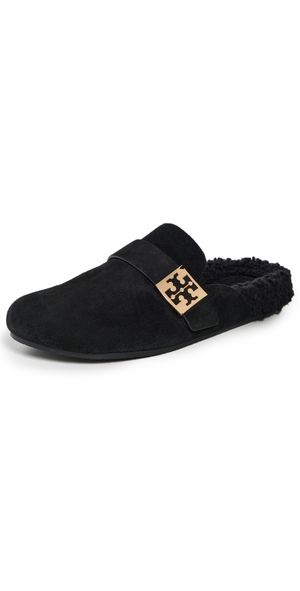 Tory Burch Mellow Shearling Mules Perfect Black / Perfect Black 6