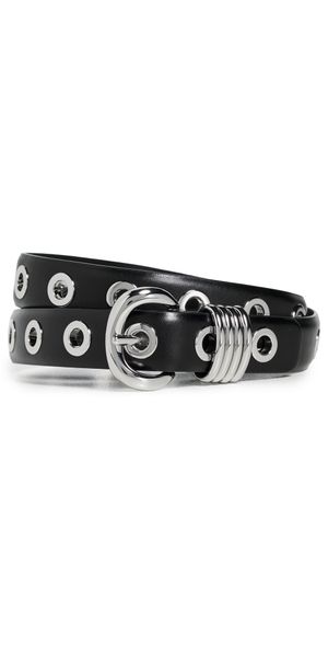 Madewell Metal Eyelet Belt Black XS
