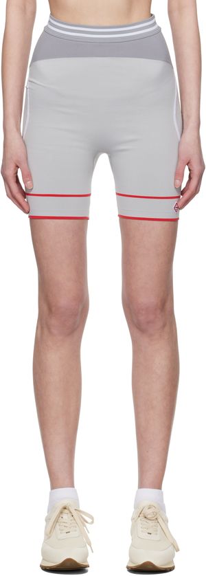 Casablanca Gray Seamless Sport Shorts