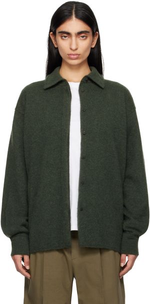 The Row Green Janak Shirt