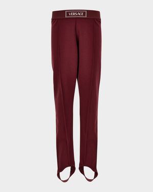 Girl's Logo-Print Stir Up Leggings, Size 6-14