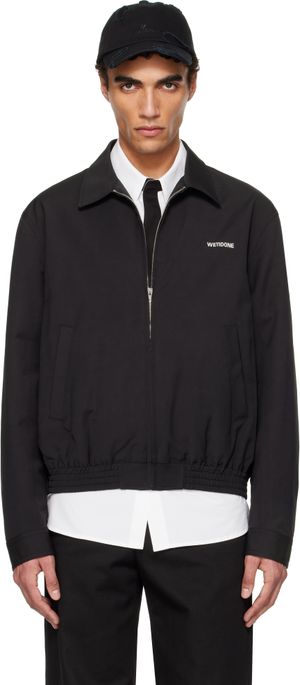 We11done Black Classic Cotton Jacket