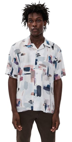 rag & bone Avery Printed Shirt Gpnt XXL