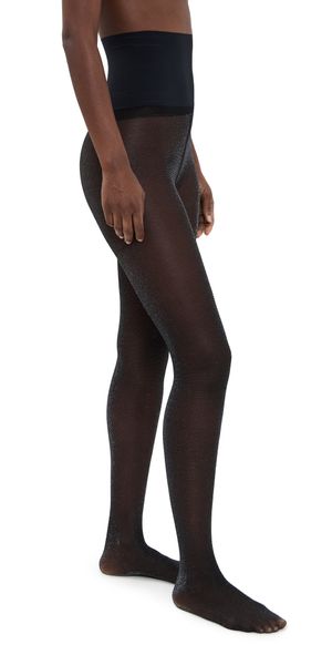 Commando Glitter Sheer Tights Black L