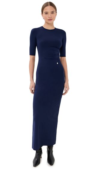 Stella McCartney Fluid Jersey Long Dress Indigo M