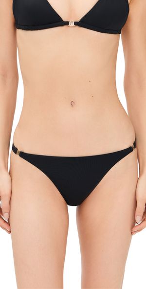 ANINE BING Bellamy Bikini Bottoms Black XL