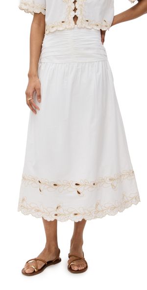 RAILS Sol Skirt White S