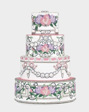 Tie The Knot Tiered Cake Clutch Bag