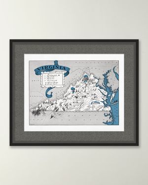 Pictorial Map of Virginia