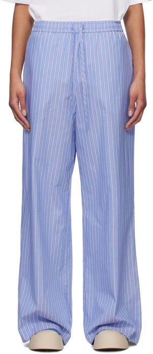 Marni Blue Loose Trousers