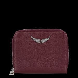 Zadig&voltaire - Porte-monnaie en cuir - Taille Unique - Rouge