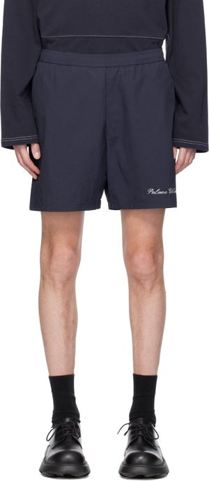 Palmes Navy Global Tennis Shorts