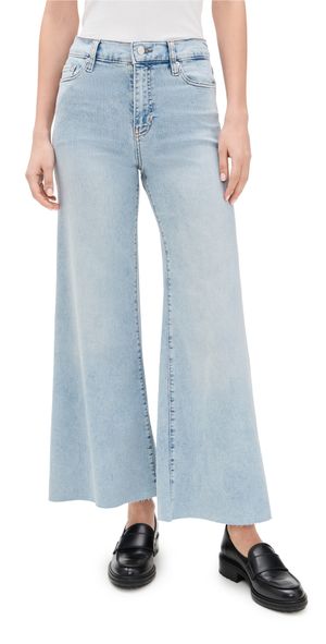 FRAME Le Palazzo Crop Jeans Tribute Raw After 23