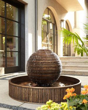 Ridged Ball Fountain