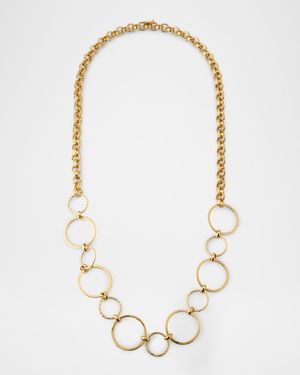 Single Strand Bubble Chain Necklace