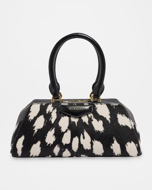 Antigona East-West Top-Handle Bag in Calf Hair