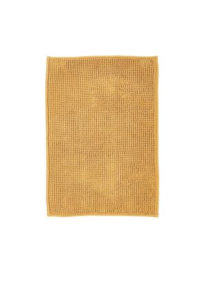 Today Linge De Maison - Tapis de bain bubble uni - Taille 60x40 - Jaune