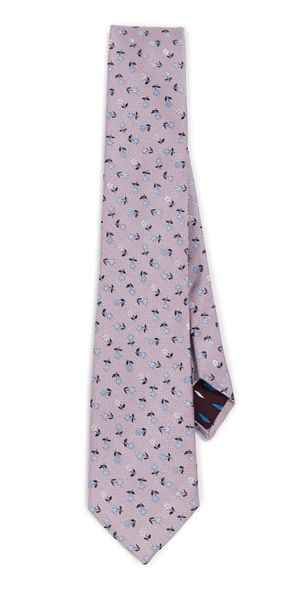 Paul Smith Daisy Silk Tie Powder Pink 8
