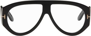 TOM FORD Lunettes aviateur noires à verres anti-lumière bleue
