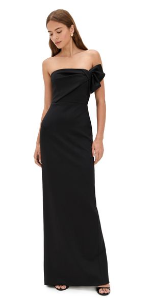 Black Halo Divina Gown Black 12