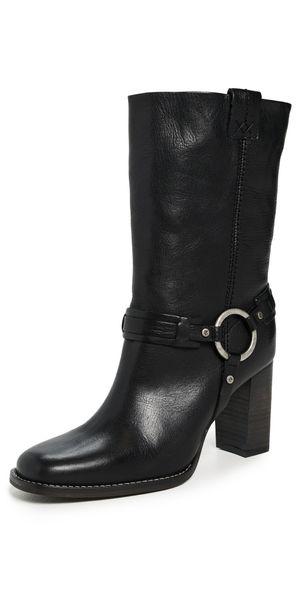 Free People Hayden Harness Boots Black 6.5
