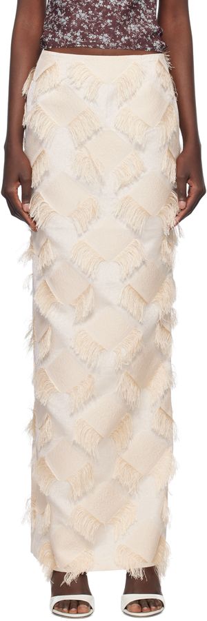 Paris Georgia Beige Iona Maxi Skirt