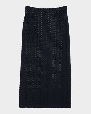 Knit Midi Skirt