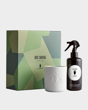 Bois Sauvage Gift Set: Home Fragrance