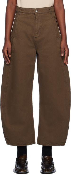 Henrik Vibskov Brown Shade Jeans