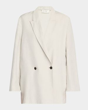 Nat Oversized Double-Breasted Jacket