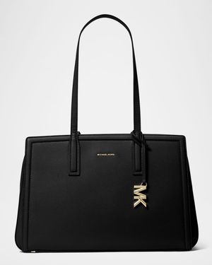 Laila Medium Leather Tote Bag