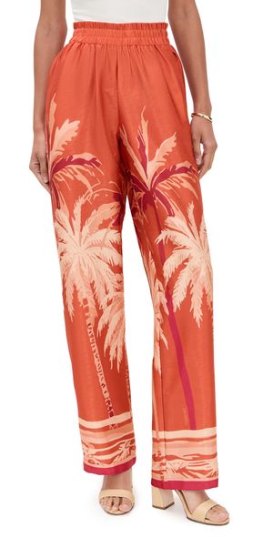 DIARRABLU Leer Pants Coco Terracota XL