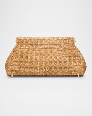 Lillia Mini Woven Clutch Bag