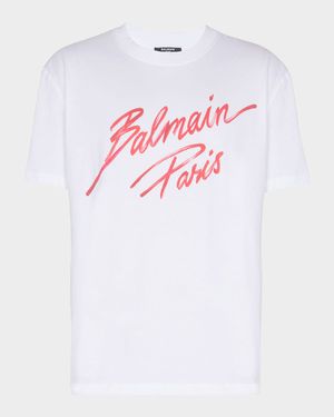 Men's Lipstick Paris Logo T-Shirt